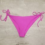 l*space 💕L* Lily Ribbed Bikini Bottom Bright Fuchsia Photo 12