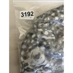 ECI Women Top 4 Metallic Silver Floral Rhinestone Neck Babydoll Disco Glam Boho Photo 10