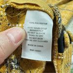 Unique Vintage  High Waisted Cropped Pants Plaid 90s Style Punk in Yellow 5X/26 Photo 10