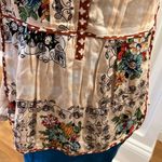 Anthropologie tiny XS patchwork front top cotton back Photo 2