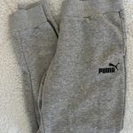 Puma Light Gray Jogger Sweatpants Photo 0