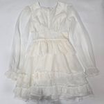 Tularosa Lucianna Mini Dress in Ivory Photo 0