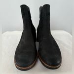 Paul Green  Nubuck Leather Side Zip Bootie in Black Size 7.5 Photo 1