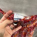 Old Navy  Floral Crinkle Babydoll Halter Top Pink Y2K Beachy Summer Womens Medium Photo 4