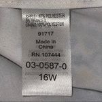 Jessica London BLUE YELLOW WHITE ALL OVER PRINT HI-LOW FAUX WRAP MAXI DRESS 16W Photo 5