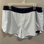 Southern Tide Nonie Striped Athletic Shorts True Navy Photo 2