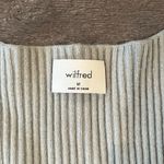 Aritzia Wilfred Ribbed Bodycon Sweater Midi Dress Size M Photo 3