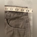 Arizona Jeans Sixty-Six Size 1 Gray Cotton Zipper Pockets Wide Leg Cargo Pants Hammer Loop Photo 11