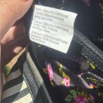 Betsey Johnson Black and White Satchel with Striking Design Photo 10