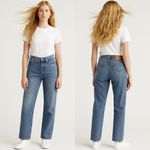 Levi's Ribcage High Rise Straight Ankle GUC Size 32 J1547 Photo 7