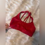 Lululemon Athletica Vibrant Red Sports Bra Photo 1