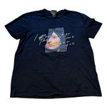 H&M I Remember the First Time I Saw You Black Graphic Tee Unisex Size Medium Photo 0