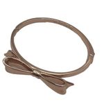 Kate Spade  Gold Bow Hinged Bracelet Photo 3