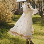 Free People Lavender Fields Midi Dress Photo 2