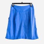 Anthropologie Sita Murt  Skirt US 6 Pleated Blue 38 Photo 3
