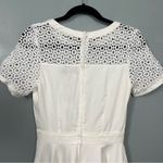 NWT Dolly and Dotty Tess Lace Embroidered Twirl Dress Rockabilly Retro Women’s 4 White Photo 6