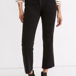Madewell  Cali Denim Boot Jeans Black Edmunds Wash: Raw-Hem Edition Size 27 Tall Photo 0