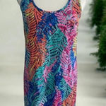 Lilly Pulitzer  Coral Multicolor Printed Dress Size Small Photo 0