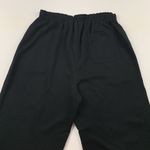Old Navy  Retro Black Lightweight Pull On Wide Leg Pants L Photo 5