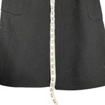 Ann Taylor Loft Women's Black Wool Blend Long Coat Size 8 Photo 6