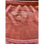 Outdoor Voices ‎ Pink Desert Rose All Day Cropped Short Sleeve Tee Size XS Photo 6