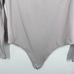 Babaton  Contour Lange Bodysuit Longsleeve Sweetheart Bodysuit‎ Light Grey Size L Photo 7