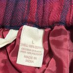 Red Camel  size large plaid lined short mini skirt with pockets red blue purple Photo 7