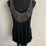 Kensie #141  Beaded Stretch Halter Tank Top Photo 4