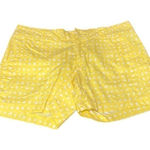 Tommy Hilfiger Yellow & White Polka Dot Women's Chino Shorts Size 8 Photo 0