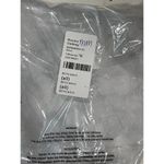 8 Other Reasons Disc Crop Top in Silver One Size New Womens Disc Mirror Cropped Photo 9