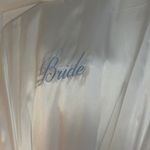 In Bloom  White Satin Bridal Robe Photo 1