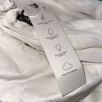 ZARA NWT White Satin Effect Crop Top Halter Neckline White Bloggers Fav Photo 8