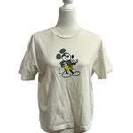 Disney  Mickey Mouse Genuine Mousewear Short Sleeve T-Shirt White Medium Photo 0