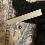 And’or‎ Chic Spaghetti Strap Black Lace Mini Dress Size Medium Photo 4