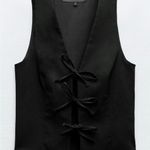 ZARA  V Neck Vest w/ Front Ties Photo 1