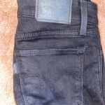 Levi’s 711 Black Ripped Skinny Jeans Size 25 Photo 8