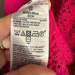 Banana Republic Pink Crochet Pencil Dress Photo 5