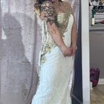 Jasz Couture White And Gold Prom Photo 0