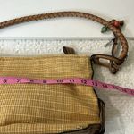 Fossil Tan Woven handbag/shoulder bag, not adjustable strap, magnetic closure Photo 7