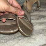 Pelle Moda Silver Heels Elegant Design Size 8 Photo 3