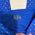 Lilly Pulitzer Luxletic Weekender HR Borealis Blue squared leggings size small Photo 1