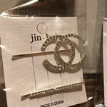 Fancy rhinestones hair pins Silver Photo 0