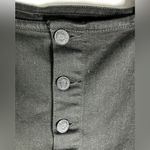 MOTHER Black Ruffled Mini Skirt Size 34 Photo 2