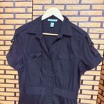 Kenneth Cole New York Black Cargo Dress Size 6 Photo 2