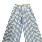Marie Oliver  Carter Pant Blue Stripe Wide Leg Sz 2 Photo 1