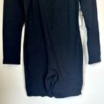 Good American NWT  Black Long Sleeve Biker Jumpsuit - Size 3 (Large) Photo 2