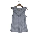 Anthropologie Women's M Maeve Kalama Ruffle Tank Top NEW Photo 3