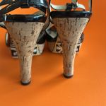 Harajuku Lovers Black and Red Stiletto Patent Leather Heels Photo 3