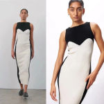 Mara Hoffman Aleks Ribbed-Knit Cotton Maxi Dress Size XS Photo 11