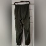ZARA  Khaki Satin Utility Trousers‎ Size Small Like New Photo 1